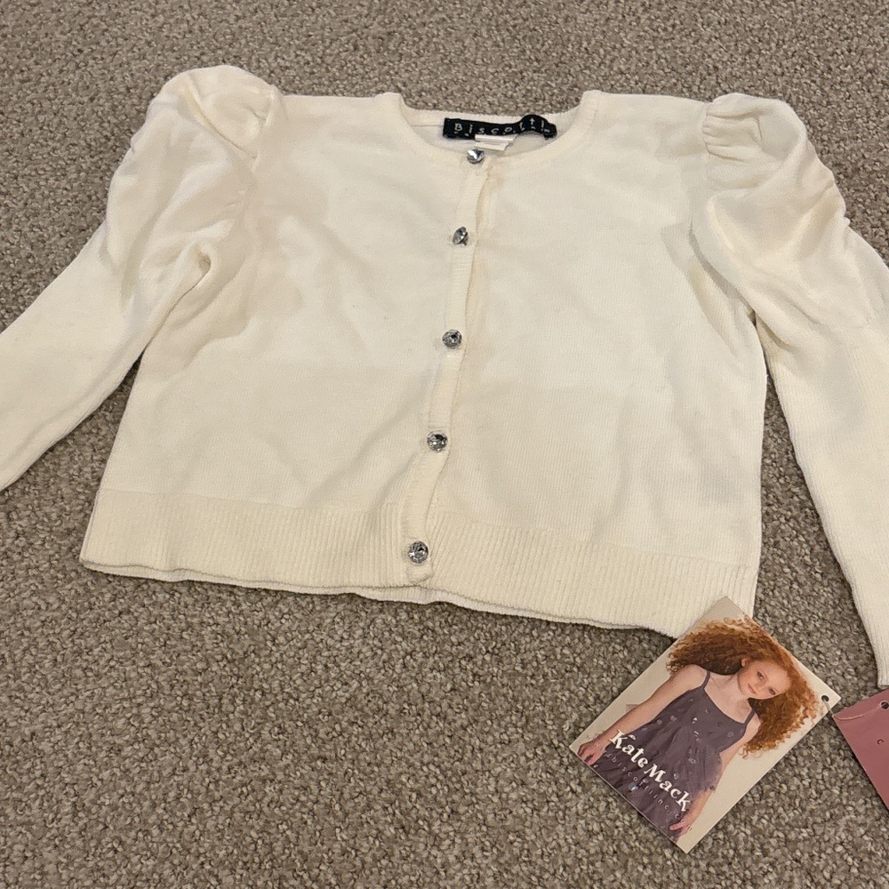 NWT - Kate Mack dress cardigan - 18m